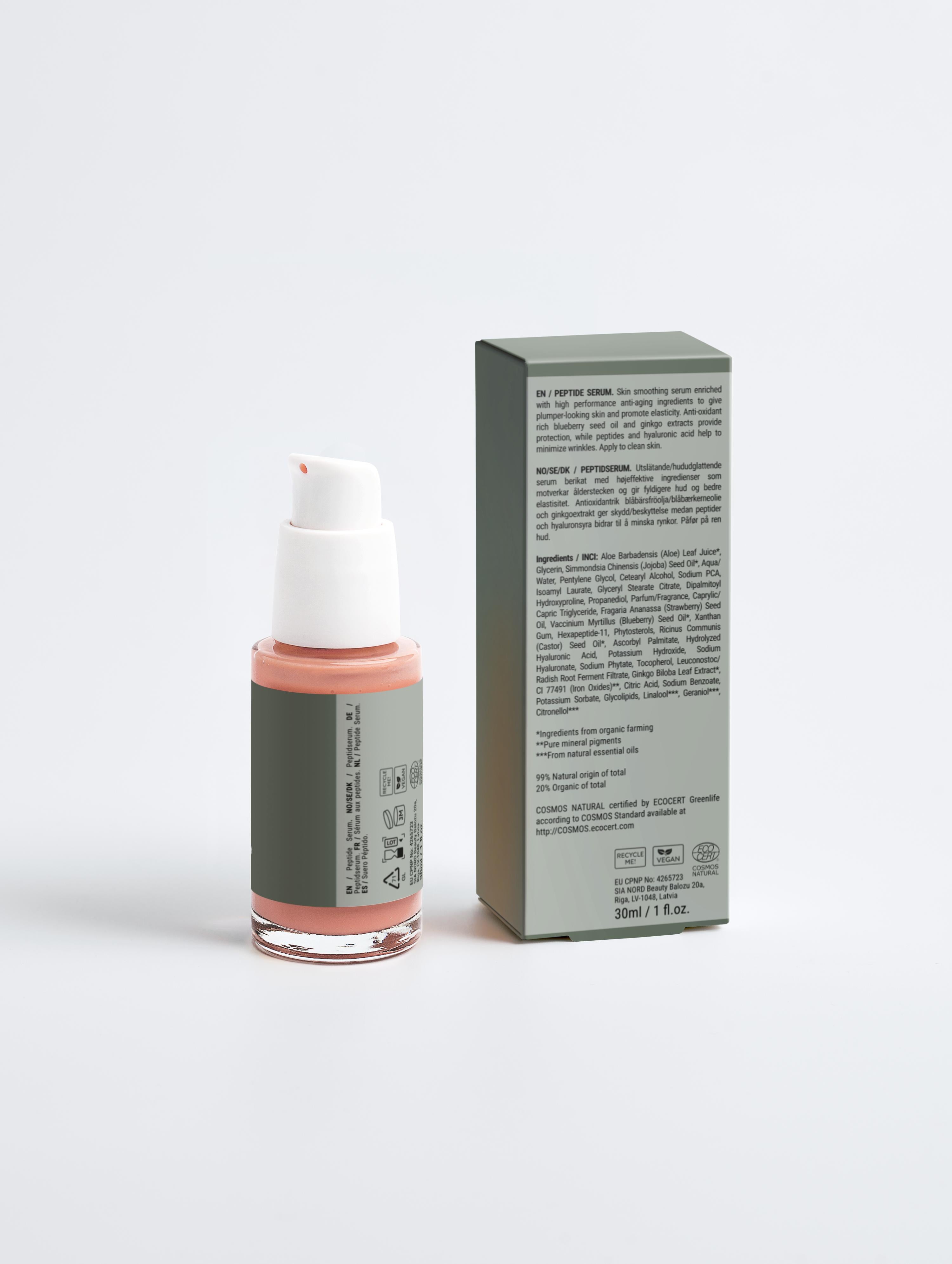 Firming Peptide Serum (ECOCERT® Certified) – SĀVARA Skincare