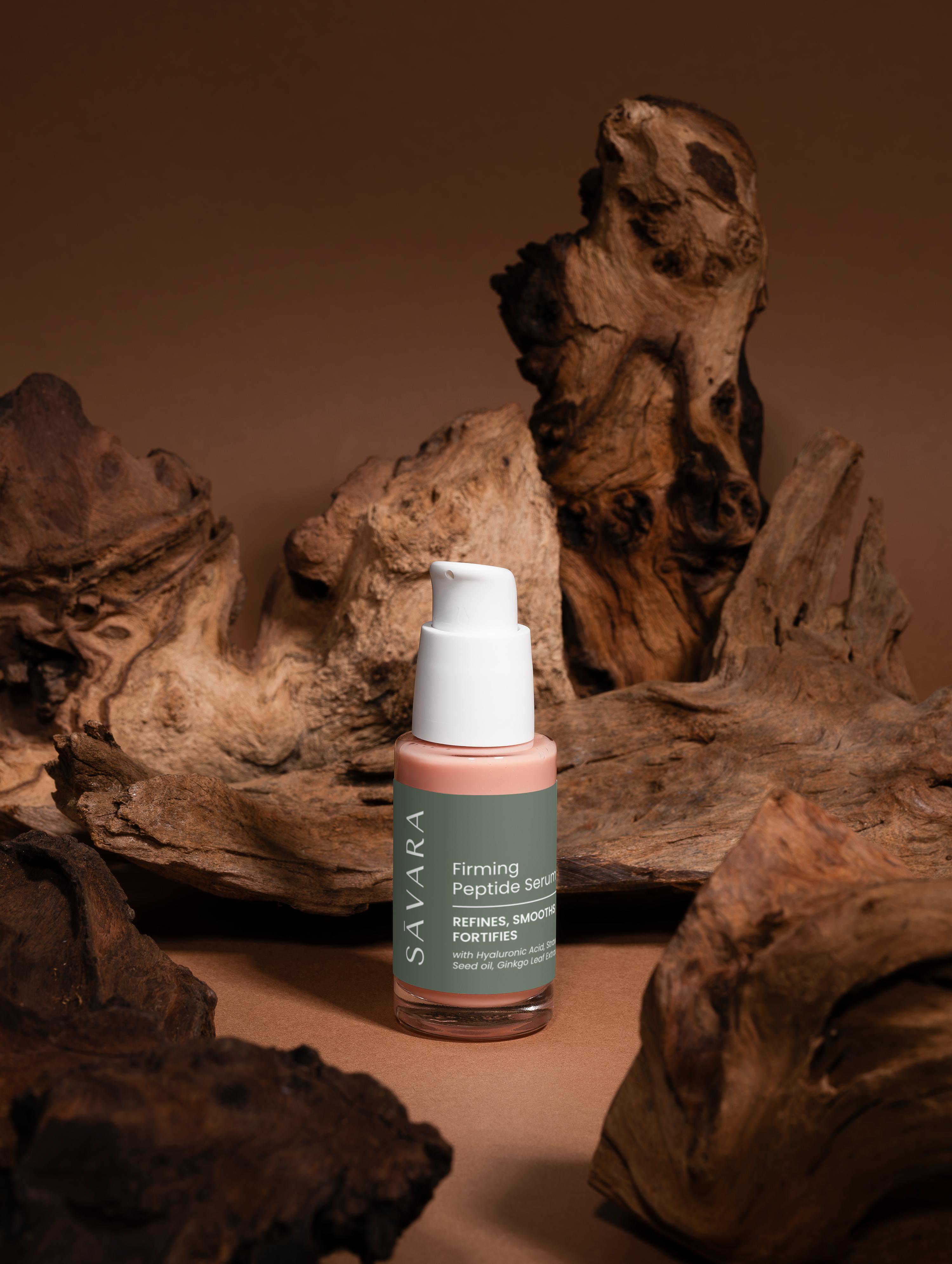 Firming Peptide Serum (ECOCERT® Certified) – SĀVARA Skincare